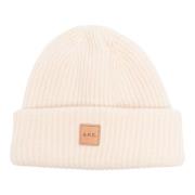 Michelle Logo Patch Beanie A.p.c. , Beige , Dames