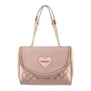 Stijlvolle PU-tas Twinset , Pink , Dames