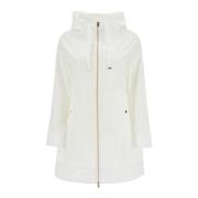 Waterdichte Parka met 3/4 Mouwen Herno , White , Dames