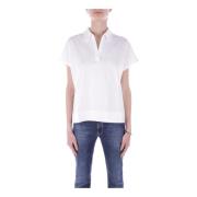 Polo Shirts Fay , White , Dames