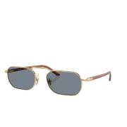 Klassieke Zwarte Zonnebril Model 1020S Persol , Yellow , Unisex