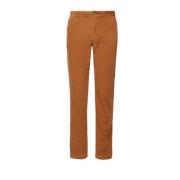 Katoenen Geribbelde Fluwelen Broek Tommy Hilfiger , Brown , Heren