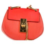 Pre-owned Leather shoulder-bags Chloé Pre-owned , Red , Dames