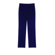 Acetaatbroek met rechte pijpen Pennyblack , Blue , Dames