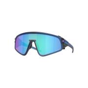 Stijlvolle Jawbreaker zonnebril in zwart/blauw Oakley , Blue , Unisex