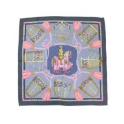 Pre-owned Silk scarves Hermès Vintage , Multicolor , Dames