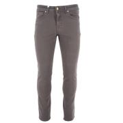 Grijze Bull Cream 5-Pocket Jeans Briglia , Gray , Heren