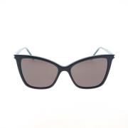 Klassieke SL 384 Cat-Eye Zonnebril Saint Laurent , Black , Dames