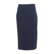 Blauwe Skipper Elegante Jurk Max Mara Studio , Blue , Dames