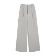 Hoge taille grote broek in grijs Ami Paris , Gray , Dames