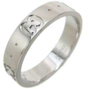 Pre-owned Silver rings Gucci Vintage , Gray , Unisex