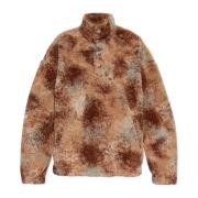 Fleece met zakken Alexander McQueen , Brown , Heren