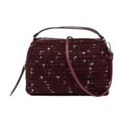 Compacte Alifa Handtas in Bordeaux Gianni Chiarini , Red , Dames