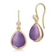 Amethyst Paloma Oorbellen Julie Sandlau , Purple , Dames