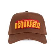 Baseball Cap Dsquared2 , Brown , Heren