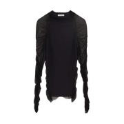 Nero Top voor Vrouwen Patrizia Pepe , Black , Dames