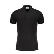 Slim Fit Polo Zwart Korte Mouw Calvin Klein , Black , Heren