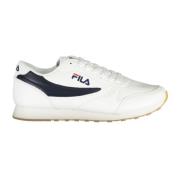 Witte Sportieve Veterschoenen Heren Fila , White , Heren