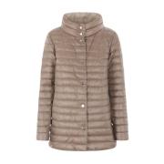 Omkeerbare Lichtgewicht Nylon Jas Herno , Brown , Dames