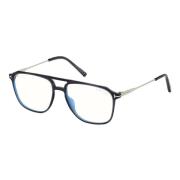 Blauw Blok Brillen Montuur Tom Ford , Gray , Unisex