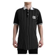 Polo Shirts Dolce & Gabbana , Black , Heren