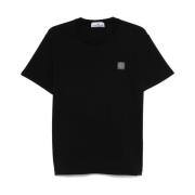 Heren T-Shirts & Polos in Nero Stone Island , Black , Heren