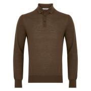 Bruine Sweater voor Mannen Aw24 Kangra , Brown , Heren