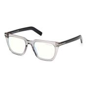 Grijs Gestreepte Brillenmontuur Tom Ford , Gray , Unisex