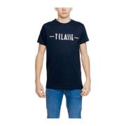 Klassiek Blauw Katoenen T-Shirt voor Mannen Alviero Martini 1a Classe ...