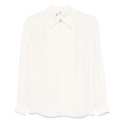 Stijlvolle Shirt 193 Burro Elisabetta Franchi , Beige , Dames