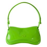 Glanzende Vert Clutch Lente-Zomer 2025 Diesel , Green , Dames