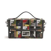 Multicolor Schoudertas Soft Trunk Fendi , Multicolor , Heren