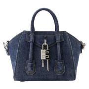 Denim Antigona Toy Tas Lente-Zomer 2025 Givenchy , Blue , Dames