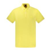 Gele Polo T-shirt met korte mouwen Hugo Boss , Yellow , Heren