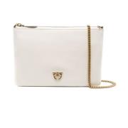 Witte Clutches voor Vrouwen Pinko , White , Dames