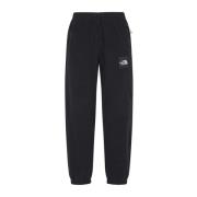 Zwarte Fleece Broek Yinka Ilori Ontwerp The North Face , Black , Heren