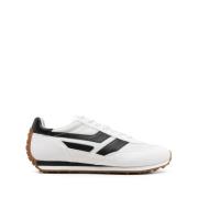 Witte Sneakers met Logo Patch Tom Ford , White , Heren