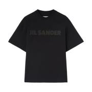 Dames T-shirts & Polo's in Zwart Jil Sander , Black , Dames