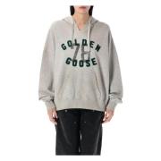 Vintage Journey Hoodie Golden Goose , Gray , Dames