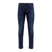 Casual Herenbroek Only & Sons , Blue , Heren