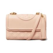 Gewatteerde schoudertas in roze Tory Burch , Pink , Dames