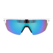 Sportieve zonnebril met BIO-Matter frame Oakley , White , Unisex