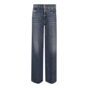 Stijlvolle 5-Pocket Jeans Diesel , Blue , Dames