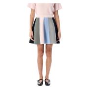 Blush Panel Sjaal-Gebr. Mini Rok JW Anderson , Multicolor , Dames