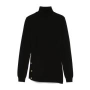 Nero Sweater Aw24 Damesmode Elisabetta Franchi , Black , Dames