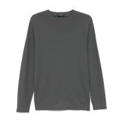 Grijze Sweater voor Mannen Zanone , Gray , Heren