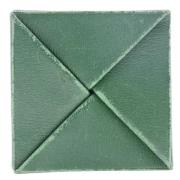 Pre-owned Leather wallets Hermès Vintage , Green , Dames