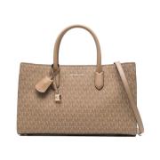 Beige Shopper Tas voor Vrouwen Michael Kors , Beige , Dames