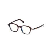 Vierkant montuur bril Tom Ford , Brown , Unisex