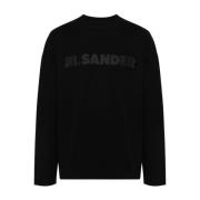 Heren T-shirts & Polo's in Zwart Jil Sander , Black , Heren